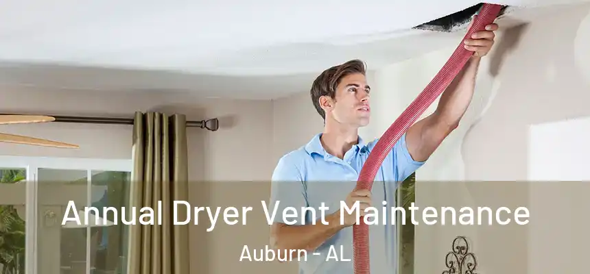  Annual Dryer Vent Maintenance Auburn - AL
