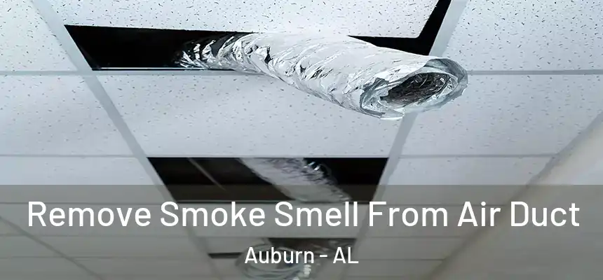 Remove Smoke Smell From Air Duct Auburn - AL